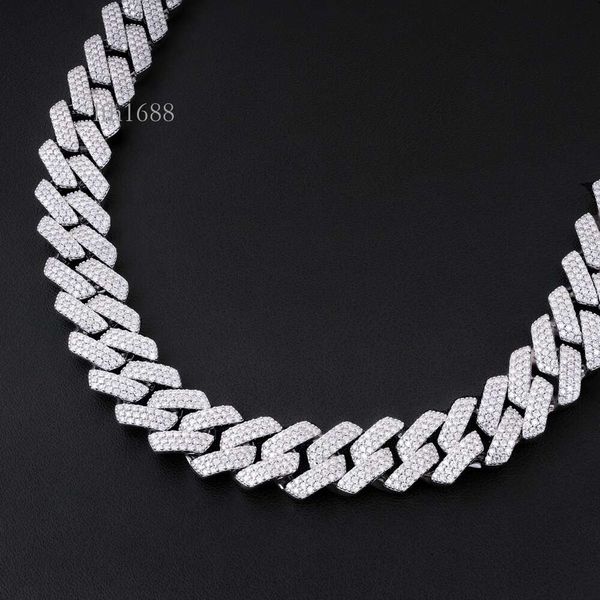 2023 Fashion Hip Hop Necklace Sier Gold Plated Vvs Moissanite 8Mm Ice Out Diamond Cuban Link Chain
2023 Fashion Hip Hop Necklace Sier Gold Plated Vvs Moissanite 8Mm Ice Out Diamond Cuban Link Chain