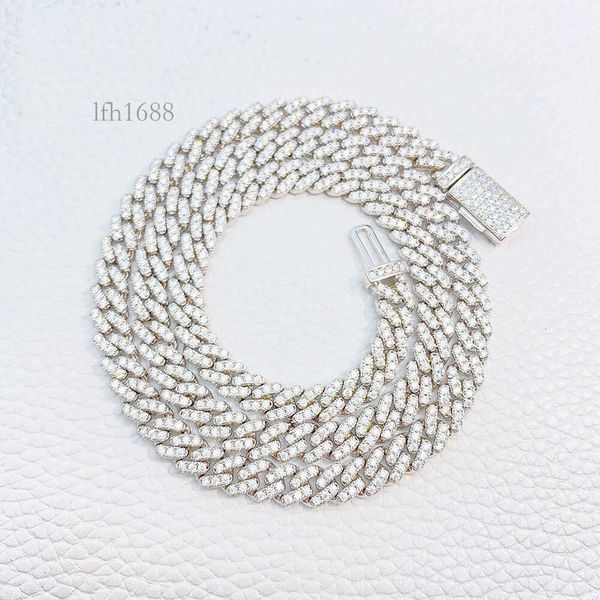Custom Miami American Necklace Sterling Sier Jewelry Iced Out Diamond Hip Hop 6.5Mm Vvs Moissanite Cuban Link Chain
Custom Miami American Necklace Sterling Sier Jewelry Iced Out Diamond Hip Hop 6.5Mm Vvs Moissanite Cuban Link Chain