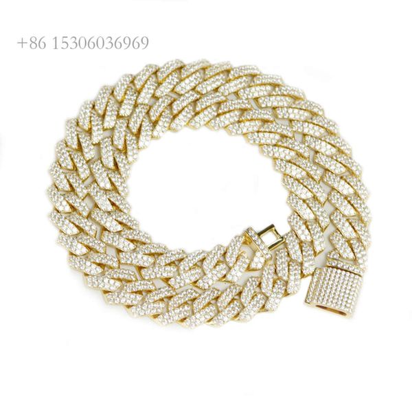 Men Iced Out Fine Jewelry Solid Sier Men's Chains 16Mm Cuban Chain Hip Hop Link Sier Bracelet Chain Necklace
Men Iced Out Fine Jewelry Solid Sier Men's Chains 16Mm Cuban Chain Hip Hop Link Sier Bracelet Chain Necklace