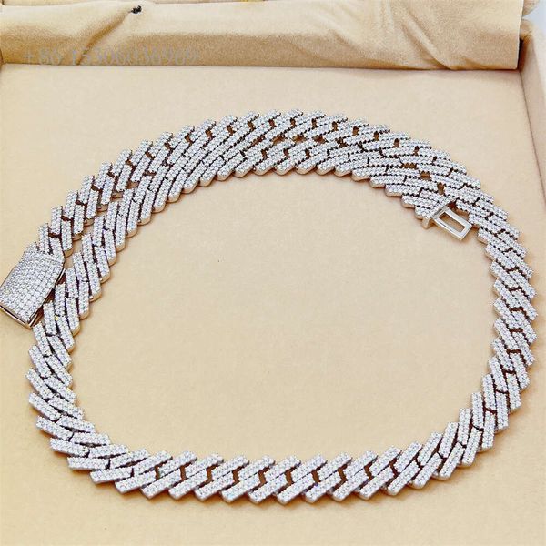 Custom Lock 14Mm Two Rows Moissanite Necklaces For Women Fantasy Sterling Sier Vvs Moissanite Necklace
Custom Lock 14Mm Two Rows Moissanite Necklaces For Women Fantasy Sterling Sier Vvs Moissanite Necklace