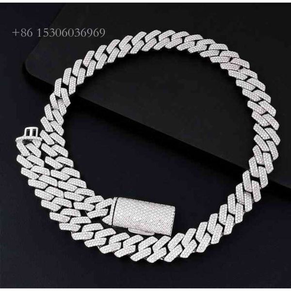 Custom Fine Jewelry Mens Sterling/Hip-Hop/Hiphop Iced Out Diamond 14Kgold/10K/S Bracelet Necklace Moissanite Cuban Chian Lin
Custom Fine Jewelry Mens Sterling/Hip-Hop/Hiphop Iced Out Diamond 14Kgold/10K/S Bracelet Necklace Moissanite Cuban Chian Lin