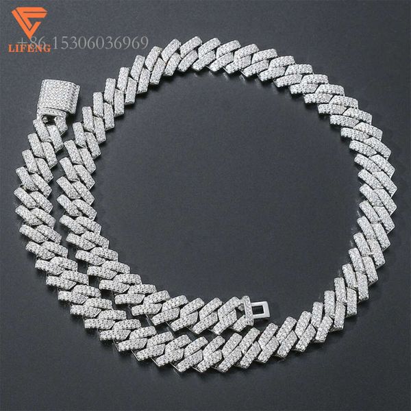 Fashion Jewelry Custom Cuban Chain Sier Bling Ice Out Vvs Moissanite Cuban Link Chain Diamond Hip Hop Necklace For Men
Fashion Jewelry Custom Cuban Chain Sier Bling Ice Out Vvs Moissanite Cuban Link Chain Diamond Hip Hop Necklace For Men