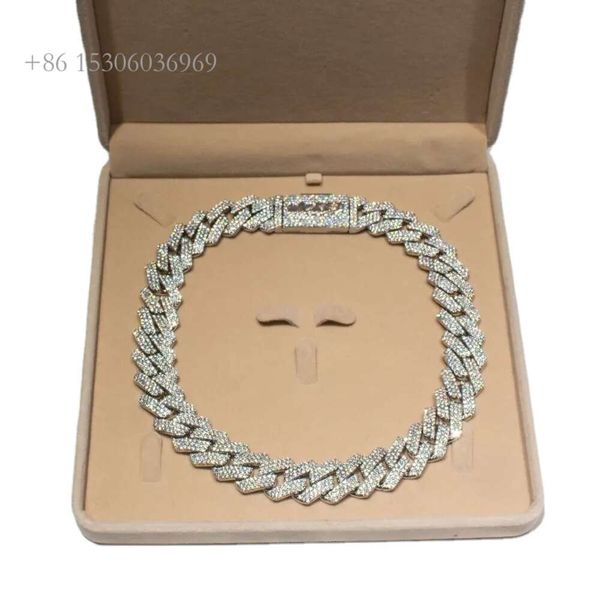 Moissanite Cuban Link Chain Hip Hop Schmuck Sterling Silber 18Mm Vvs Moissanite Iced Out From Vieam Manufacturer
Moissanite Cuban Link Chain Hip Hop Schmuck Sterling Silber 18Mm Vvs Moissanite Iced Out From Vieam Manufacturer