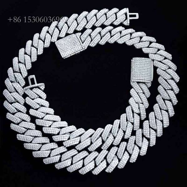 Qian Jian Custom Jewelry Sier Hiphop Fashion Exquisite Vvs 12Mm Moissanite Diamond Chain Cuban Link Necklace
Qian Jian Custom Jewelry Sier Hiphop Fashion Exquisite Vvs 12Mm Moissanite Diamond Chain Cuban Link Necklace