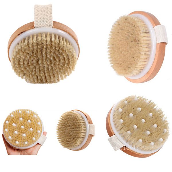 Natural Horsehair Exfoliation Bath Brush without Handle Dry Skin Bath Shower Brushes SPA Massage Wooden Shower Brushes LT206

Handheld wooden spa brush with natural horsehair for exfoliating dry sk...