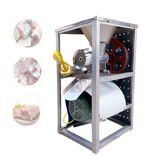 220V commercial-grade electric bone crusher for professional meat grinding, poultry processing, and household food shredding needs