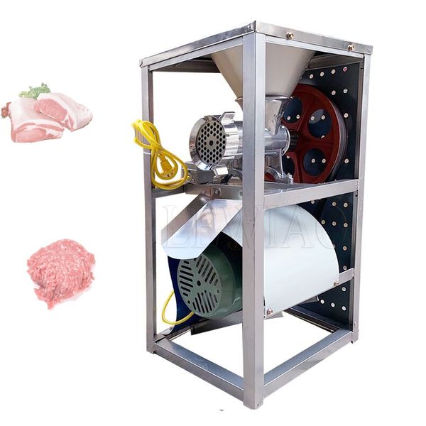 Meat Grinder 220V Commercial Bone Shredder 2.2KW Chicken Skeleton Shredded Fish Electric High Power