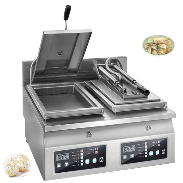 Commercial electric fryer for dumplings and buns