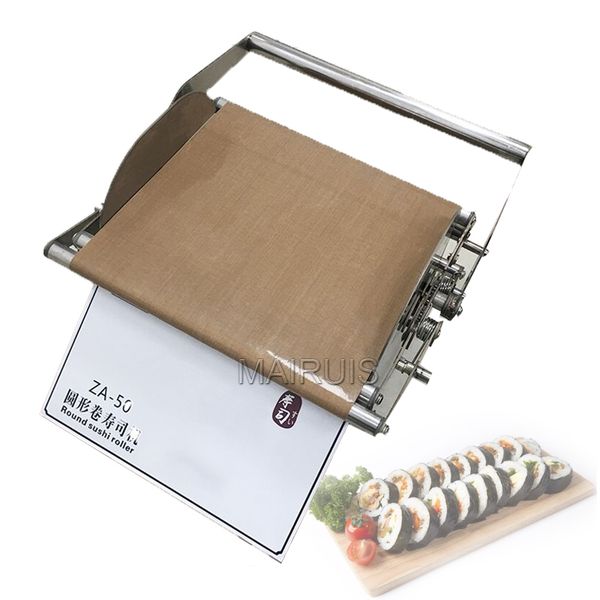 Commercial stainless steel sushi roll maker for manual operation
