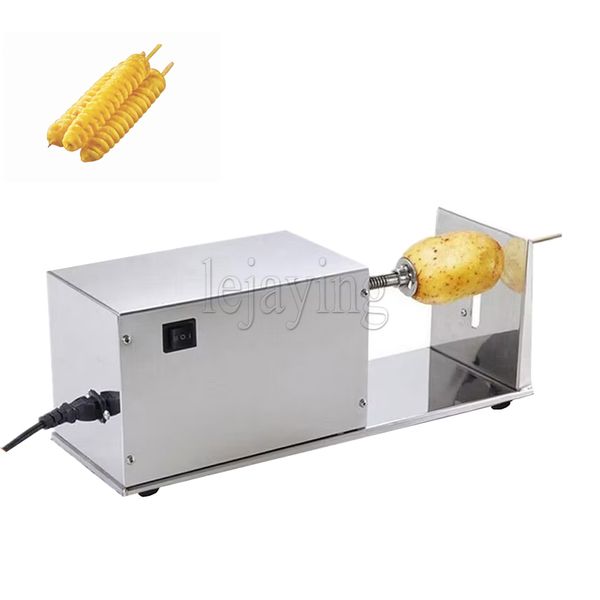 Potato Tower Machine for making spiral tornado fries, works with 110V or 220V