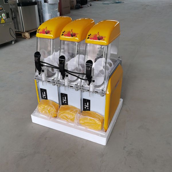 Electric commercial snow melting machine for making slushies and smoothies