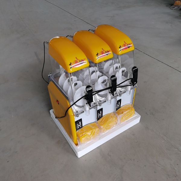 Commercial-grade snow and slush machine for industrial use, available in 110v and 220v, also functions as a cold beverage dispenser, sold directly