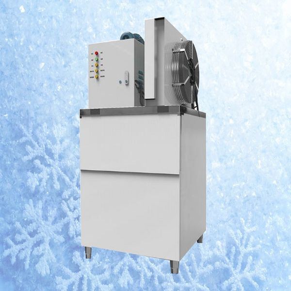 Ice Machine for Large Seafood Buffets - Snowflake Ice Maker with Fresh Fish Preservation and Flake Ice Production