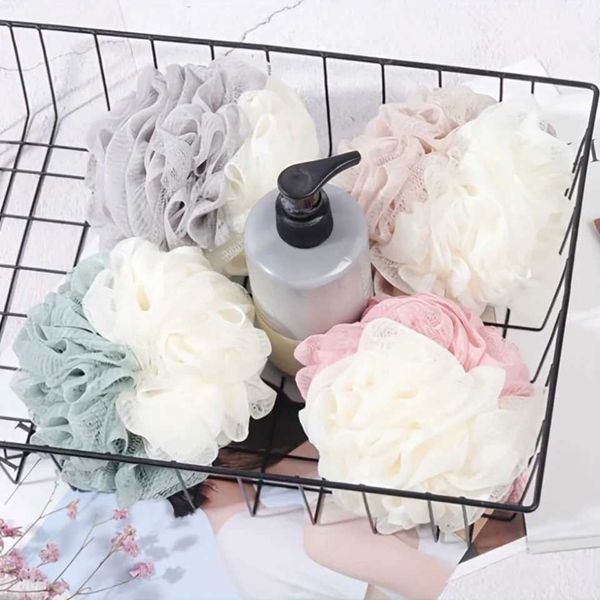 Luxury Soft Mesh Loofah Shower Poufs Pack - Exfoliating Bath Sponges for Body and Daily Scrubbing Durable and Long-lastingT250115

Premium soft mesh shower poufs set - gentle exfoliating bath spong...