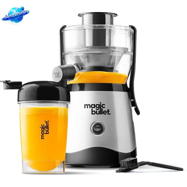 ddmyuranus 400W Compact with Spill-Free 16oz Cup Less Chopping More Juicing Design Top Rack Dishwasher Safe Attachments Mini Juicer