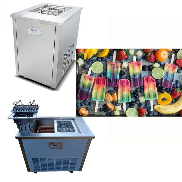 Italian-made commercial popsicle machine for handmade ice lollies, featuring automatic stick insertion and yogurt freezing capabilities