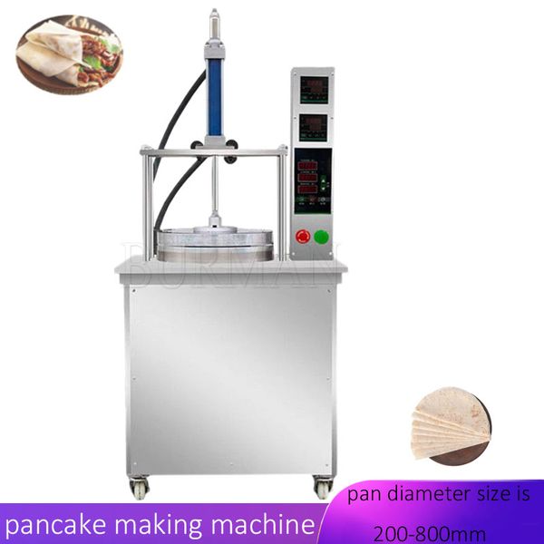 Pneumatic Tortilla Making Machine Roti Machine For Making Pancakes Bread Pizza Dough Form Machine