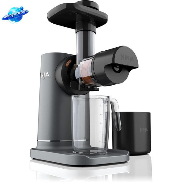ddmyuranus NeverClog Cold Press Juicer, Powerful Slow Juicer with Total Control, Countertop, Electric, 2 Pulp Functions