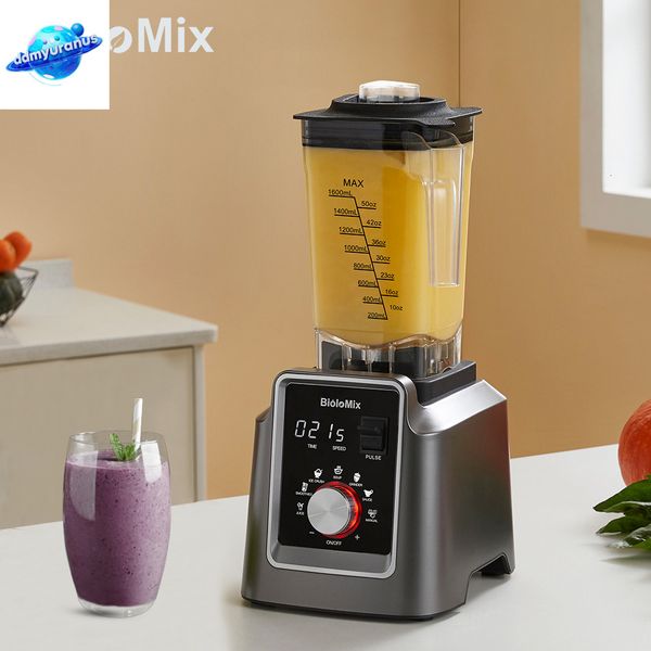 ddmyuranus BioloMix Digital BPA 2L Automatic Professional Blender, Juicer Food Processor Ice Smoothies Fruit, FREE GIFT 600ml dry jar