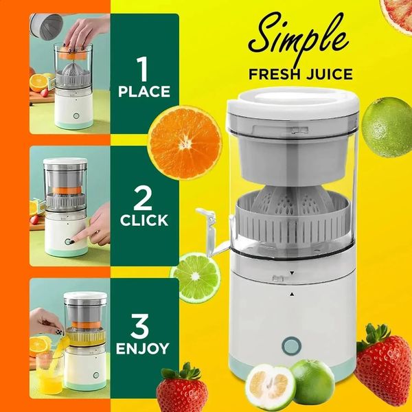 Extractor Fully Automatic Fruit Household Juicer Portable Juice Machine Residue Separation Bidirectional Spiral Fruit Juicer Cup 250120