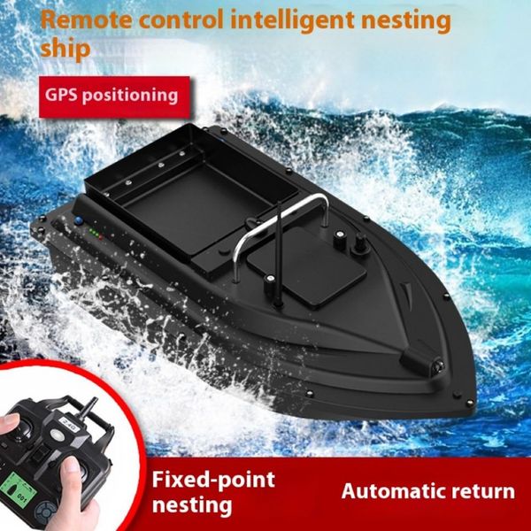 500M GPS Smart Remote Control Bait Boat Auto Return,Positioning,Hook Delivery and Bait Dispenser for Fishing Long Range,Low Power Return,Ideal for Carp and Anglers