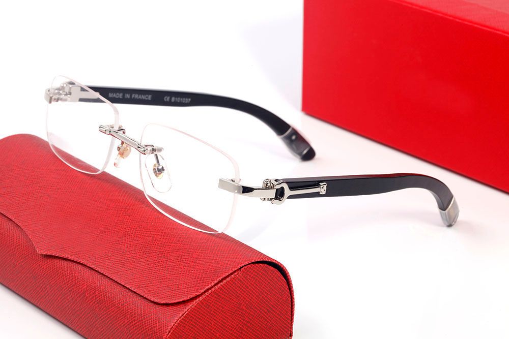 Fashion Luxury Designer Sunglasses for Women Mens High Quality Outdoor Drive Sunglass Beach Rectangular Silver Frameless Black Wood Glasses Brand Eyeglasses Case
Fashion Luxury Designer Sunglasses for Women Mens High Quality Outdoor Drive Sunglass Beach Rectangular Silver Frameless Black Wood Glasses Brand Eyeglasses Case