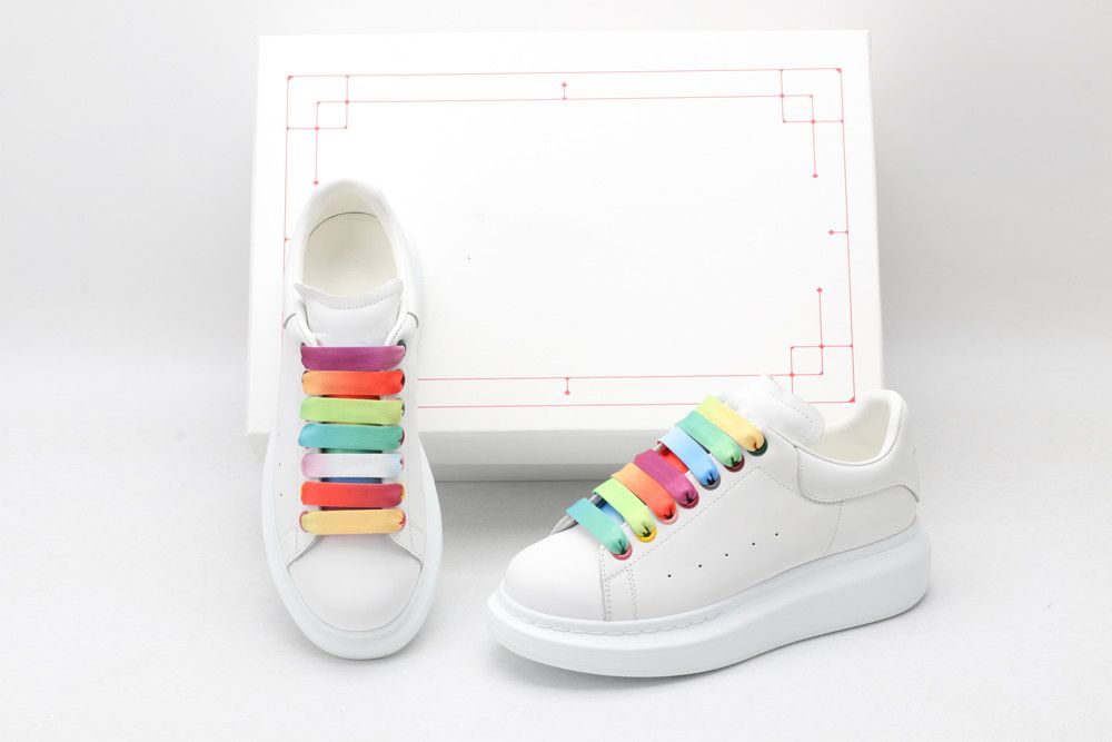 couple's white shoes designer luxury version mc sneakers sale colorful corns white tail italian imported silk cowhide leisure can be sp, Black
couple's white shoes designer luxury version mc sneakers sale colorful corns white tail italian imported silk cowhide leisure can be sp, Black