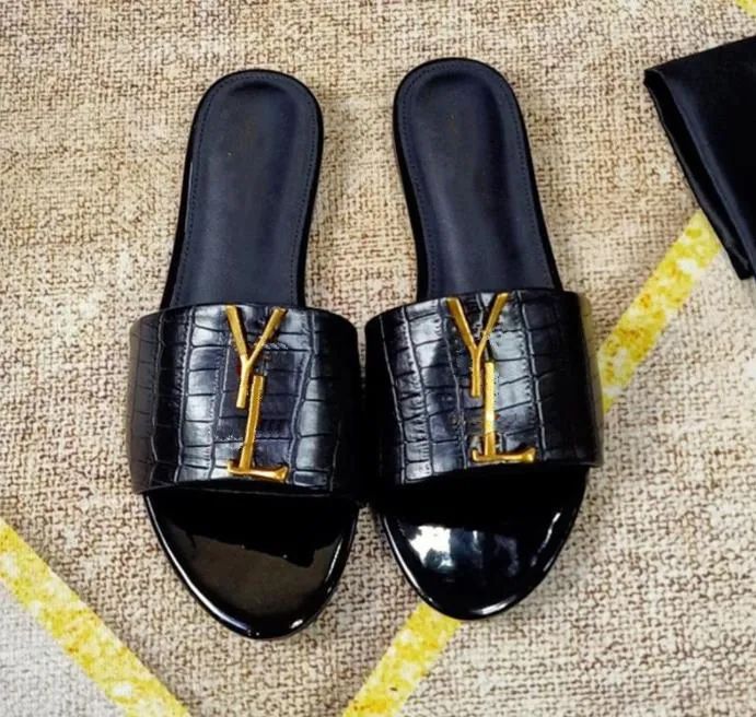 yslity designer yslity slides slippers shoes leather slippers luxury sliders women summer flip flops beach sandals and dust bag with box, Black
yslity designer yslity slides slippers shoes leather slippers luxury sliders women summer flip flops beach sandals and dust bag with box, Black