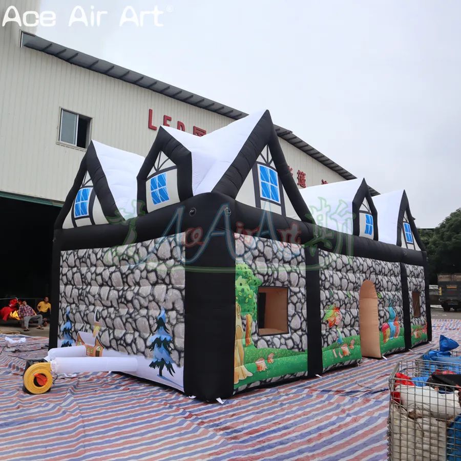 beautiful inflatable santa cottage tent house giant christmas theme decoration santa's grotto for event
beautiful inflatable santa cottage tent house giant christmas theme decoration santa's grotto for event