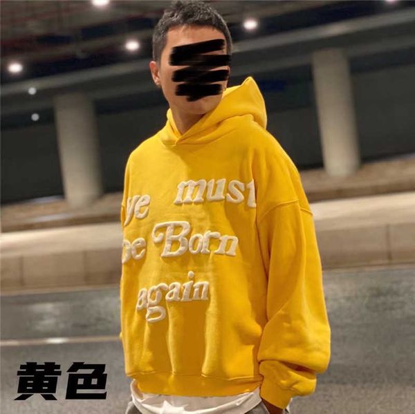 cpfm ye must be born again hoodie men's women hoodies sweatshirts puff print men pullover heavy fabric embroidery hood bt7t, Black
cpfm ye must be born again hoodie men's women hoodies sweatshirts puff print men pullover heavy fabric embroidery hood bt7t, Black