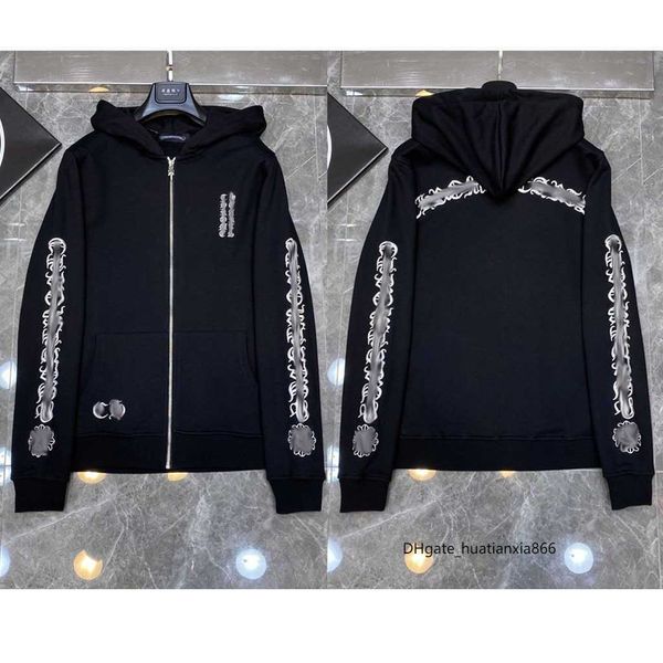 men's hoodies sweatshirts mens designer chrome winter heart hoodie ch long sleeve zipper jacket loose coat hooded hoody men woman hip h, Black
men's hoodies sweatshirts mens designer chrome winter heart hoodie ch long sleeve zipper jacket loose coat hooded hoody men woman hip h, Black