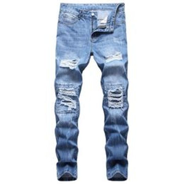designer men's jeans pants hole casual slim men fashion denim hombre letter star man embroidery patchwork pant for trend brand skinny, Blue
designer men's jeans pants hole casual slim men fashion denim hombre letter star man embroidery patchwork pant for trend brand skinny, Blue