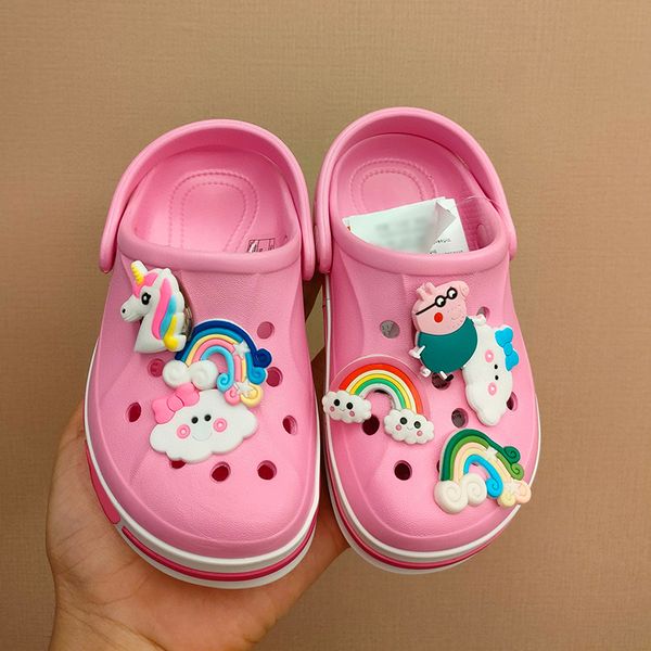 kids sandals designer toddlers croc hole slipper clog boys girls beach shoes infants baby casual summer youth children slides with cute cart, Black;red
kids sandals designer toddlers croc hole slipper clog boys girls beach shoes infants baby casual summer youth children slides with cute cart, Black;red