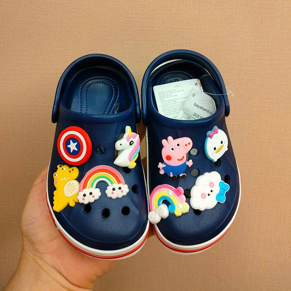 kids sandals designer toddlers croc hole slipper clog boys girls beach shoes infants baby casual summer youth children slides with cute cart, Black;red
kids sandals designer toddlers croc hole slipper clog boys girls beach shoes infants baby casual summer youth children slides with cute cart, Black;red