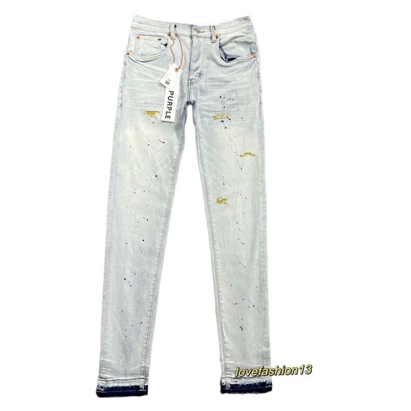 purple jeans designer ksubi exclusive correct version brand elastic casual long men's summer new style 82, Blue
purple jeans designer ksubi exclusive correct version brand elastic casual long men's summer new style 82, Blue