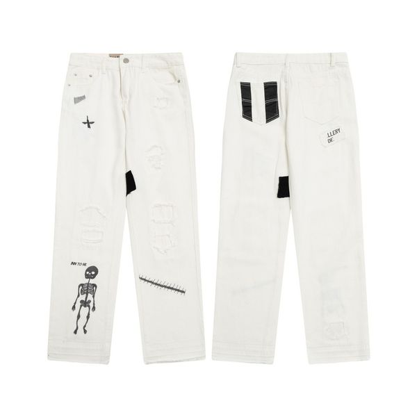 23ss craft mens jeans designer retro fashion high street broken holes jeans oil paint splash ink pants 11, Blue
23ss craft mens jeans designer retro fashion high street broken holes jeans oil paint splash ink pants 11, Blue