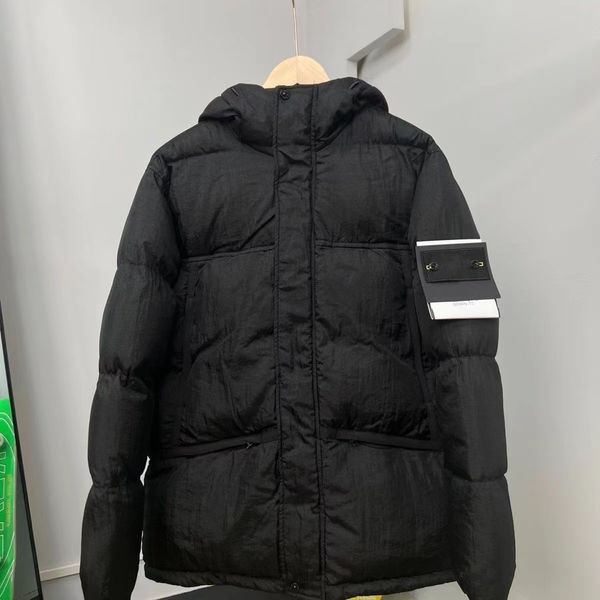 designers mens down jacket winter reflective cotton metal nylon waterproof and warm thickened jackets coats stone 02h7, Black
designers mens down jacket winter reflective cotton metal nylon waterproof and warm thickened jackets coats stone 02h7, Black