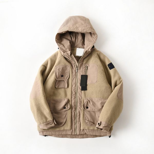 outerwear designer badges zipper shirt jacket loose style spring autumn mens oxford breathable portable high street stones clothing jacke kh, Black;brown
outerwear designer badges zipper shirt jacket loose style spring autumn mens oxford breathable portable high street stones clothing jacke kh, Black;brown