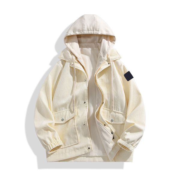 2023 fashion hooded coat ground wool corduroy spring and autumn new men's fake two hoodie japanese fashion brand couple stone jacket ez, Black;brown
2023 fashion hooded coat ground wool corduroy spring and autumn new men's fake two hoodie japanese fashion brand couple stone jacket ez, Black;brown
