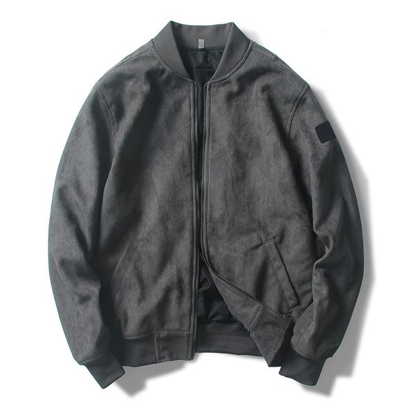suede coat luxury spring and autumn brand standing collar men's jacket baseball suit flight youth fashion trend casual warm short stone, Black;brown
suede coat luxury spring and autumn brand standing collar men's jacket baseball suit flight youth fashion trend casual warm short stone, Black;brown