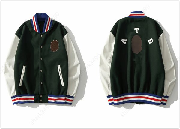 men's jacket designer school team camouflage baseball autumn casual embroidery fashion trend loose sweatshirt cq0c, Black;brown
men's jacket designer school team camouflage baseball autumn casual embroidery fashion trend loose sweatshirt cq0c, Black;brown