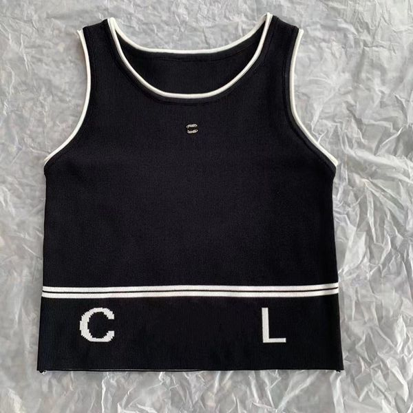men's t-shirts designer anagram-embroidered women tanks camis cotton-blend tank two c letters designer skirts yoga suit channel dress, White
men's t-shirts designer anagram-embroidered women tanks camis cotton-blend tank two c letters designer skirts yoga suit channel dress, White