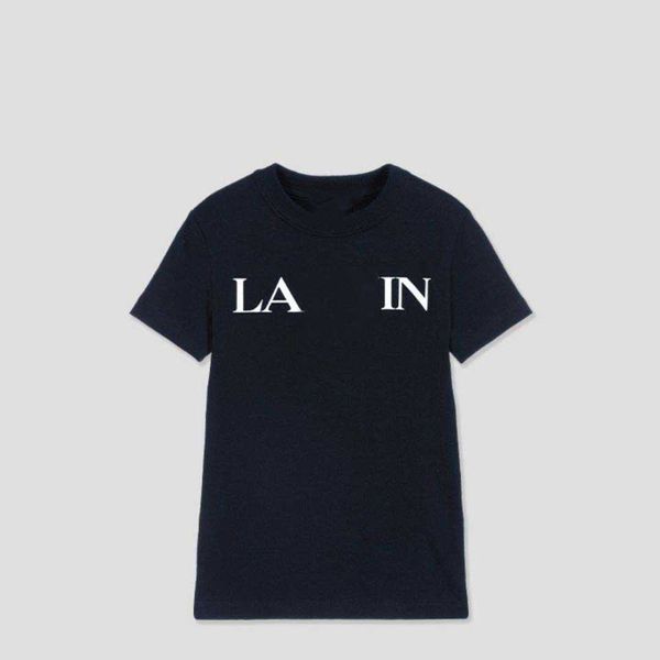 2023 designer lanvins t shirt fashion brand t-shirt women's spring and summer printed cotton men's short couple half sleeve loose, White;black
2023 designer lanvins t shirt fashion brand t-shirt women's spring and summer printed cotton men's short couple half sleeve loose, White;black