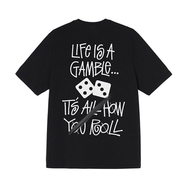 2023 designer stu lettering short sleeves 2023ss womens dice printed tshirts round neck pullover couples tee cotton high street 8 hlaqa3a1m, White;black
2023 designer stu lettering short sleeves 2023ss womens dice printed tshirts round neck pullover couples tee cotton high street 8 hlaqa3a1m, White;black