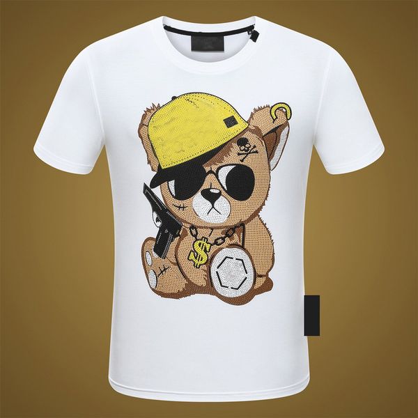 cp mens tshirts polo shirt men designer plein bear skull diamond t short sleeve dollar brown bear brand tee oneck skulls tshirt tees pb clo, White;black
cp mens tshirts polo shirt men designer plein bear skull diamond t short sleeve dollar brown bear brand tee oneck skulls tshirt tees pb clo, White;black