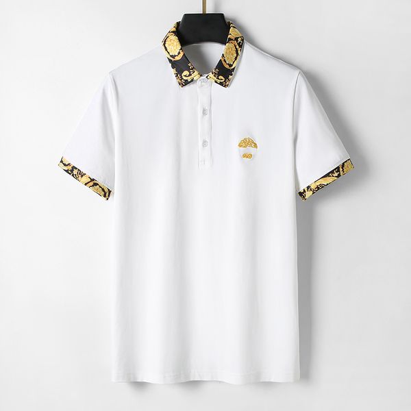 fashion designer men's polo black and white multi-style shirt t-shirt summer casual embroidery pattern pure cotton high street business, White;black
fashion designer men's polo black and white multi-style shirt t-shirt summer casual embroidery pattern pure cotton high street business, White;black