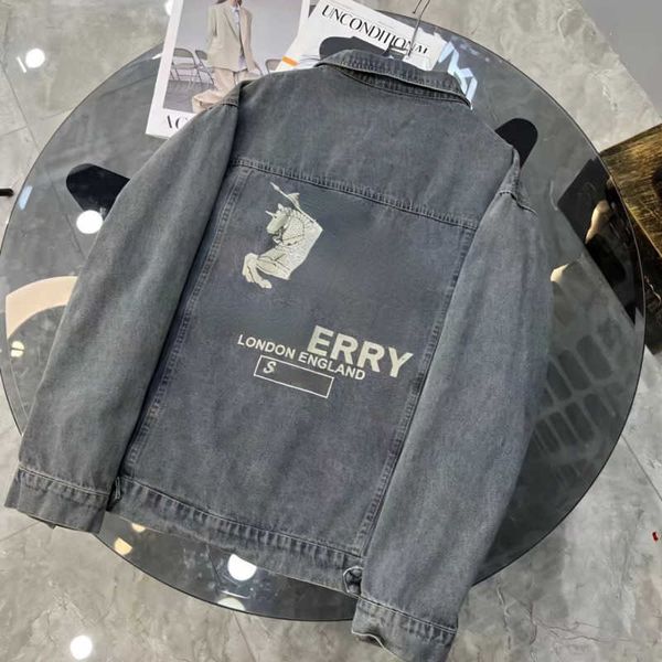 men women denim jacket tb warhorse printing baseball wear designer jackets fashion vintage colting mens cardigan jeans coat 4xl knvj, Black;brown
men women denim jacket tb warhorse printing baseball wear designer jackets fashion vintage colting mens cardigan jeans coat 4xl knvj, Black;brown