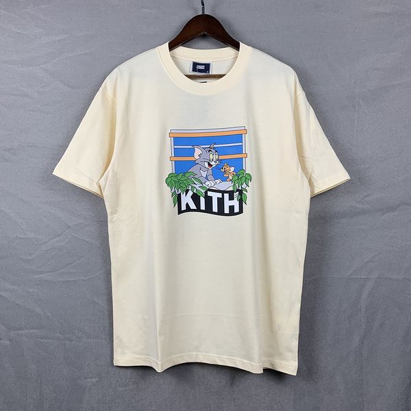 kith tom and jerry t-shirt designer men women casual short sleeves sesame street tee vintage fashion clothes tees outwear oversize man shor, White;black
kith tom and jerry t-shirt designer men women casual short sleeves sesame street tee vintage fashion clothes tees outwear oversize man shor, White;black