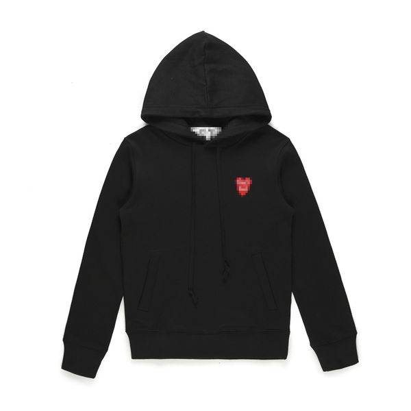 play hoodie designer men's hoodies fashion hearts badge long sleeve hoodie trend cotton sweatshirts women's clothing couple hoodi, Black
play hoodie designer men's hoodies fashion hearts badge long sleeve hoodie trend cotton sweatshirts women's clothing couple hoodi, Black