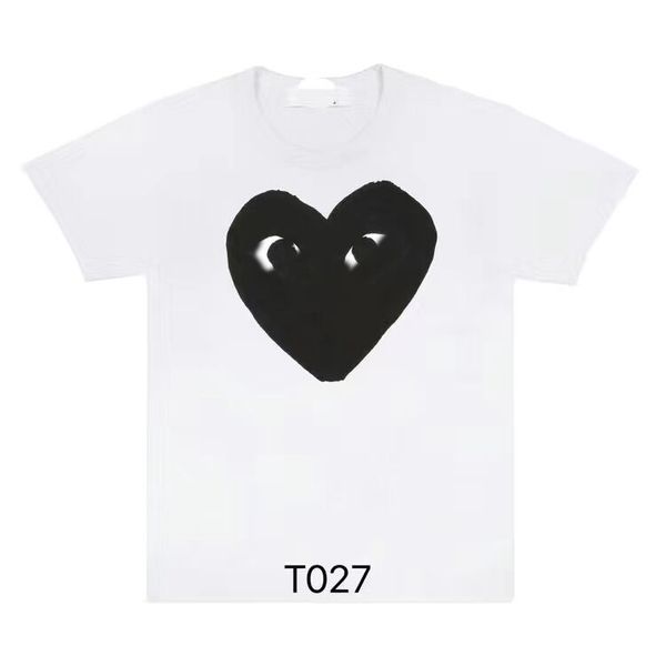 fashion mens play t shirt designer red heart commes casual women shirts des badge garcons high quanlity tshirts cotton embroidery 9bps jzso, White;black
fashion mens play t shirt designer red heart commes casual women shirts des badge garcons high quanlity tshirts cotton embroidery 9bps jzso, White;black